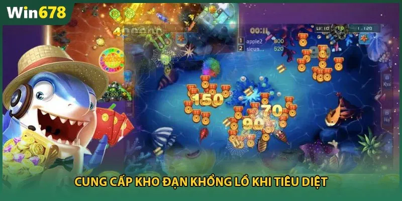 Hệ thống kho vũ khí đa dạng cho hội viên